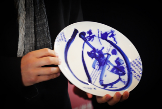 特殊的笔记，陈洪标用两幅百米书法长卷礼赞建党百年